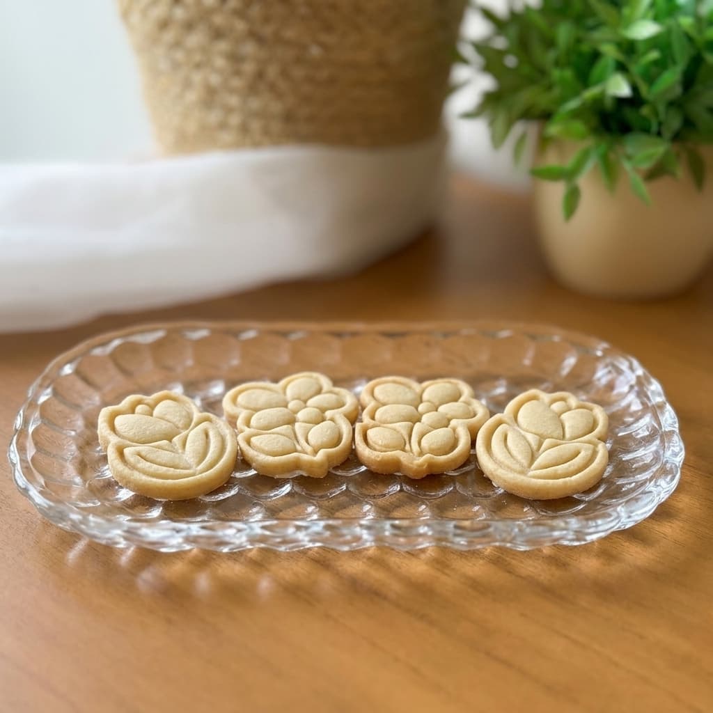 Biscoitos carimbados com flores, presentes artesanais personalizados ViBiscoitos Brasília