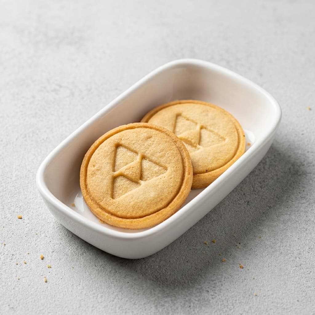 Biscoito com logomarca Sicoob