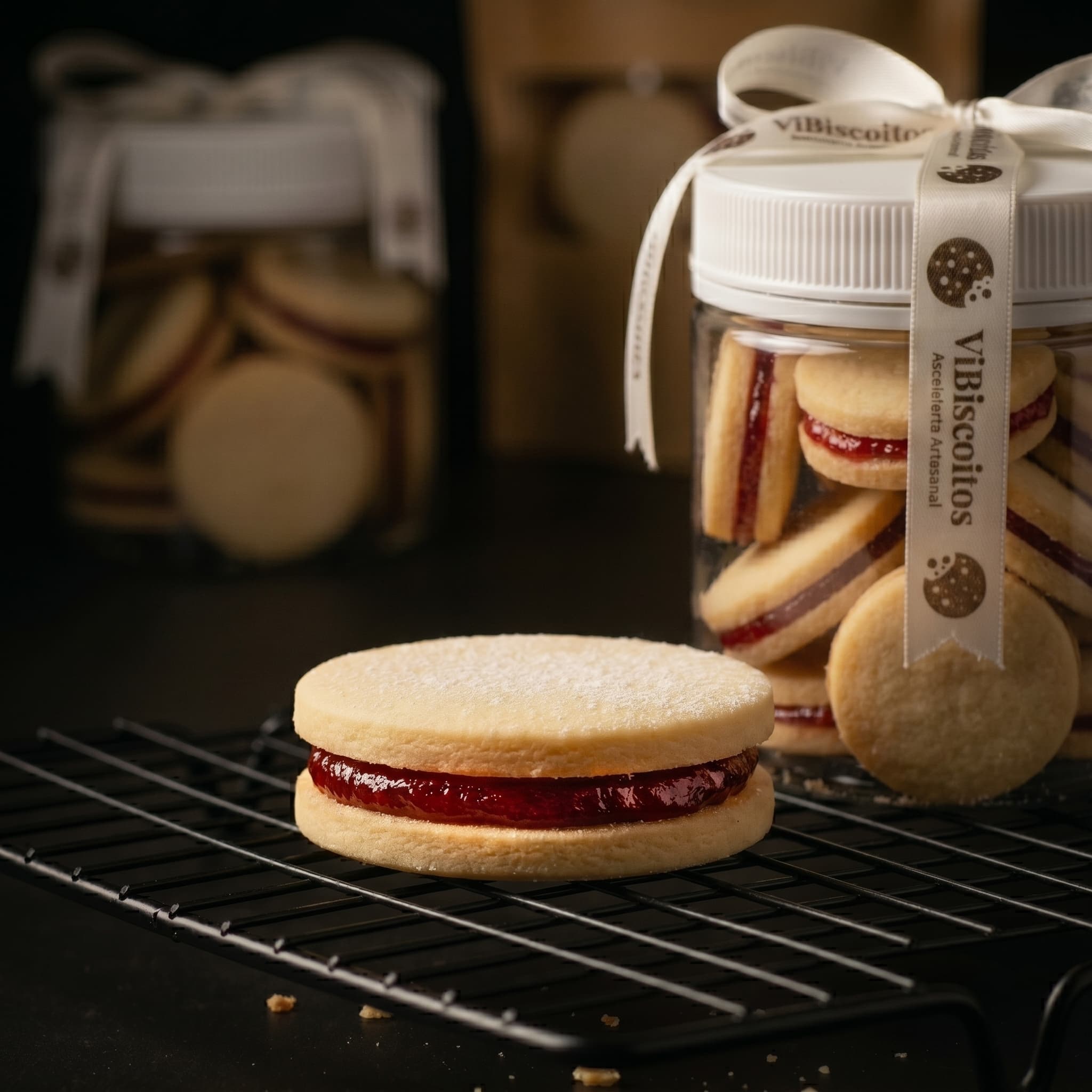 Biscoito Recheado de Goiabada — ViBiscoitos