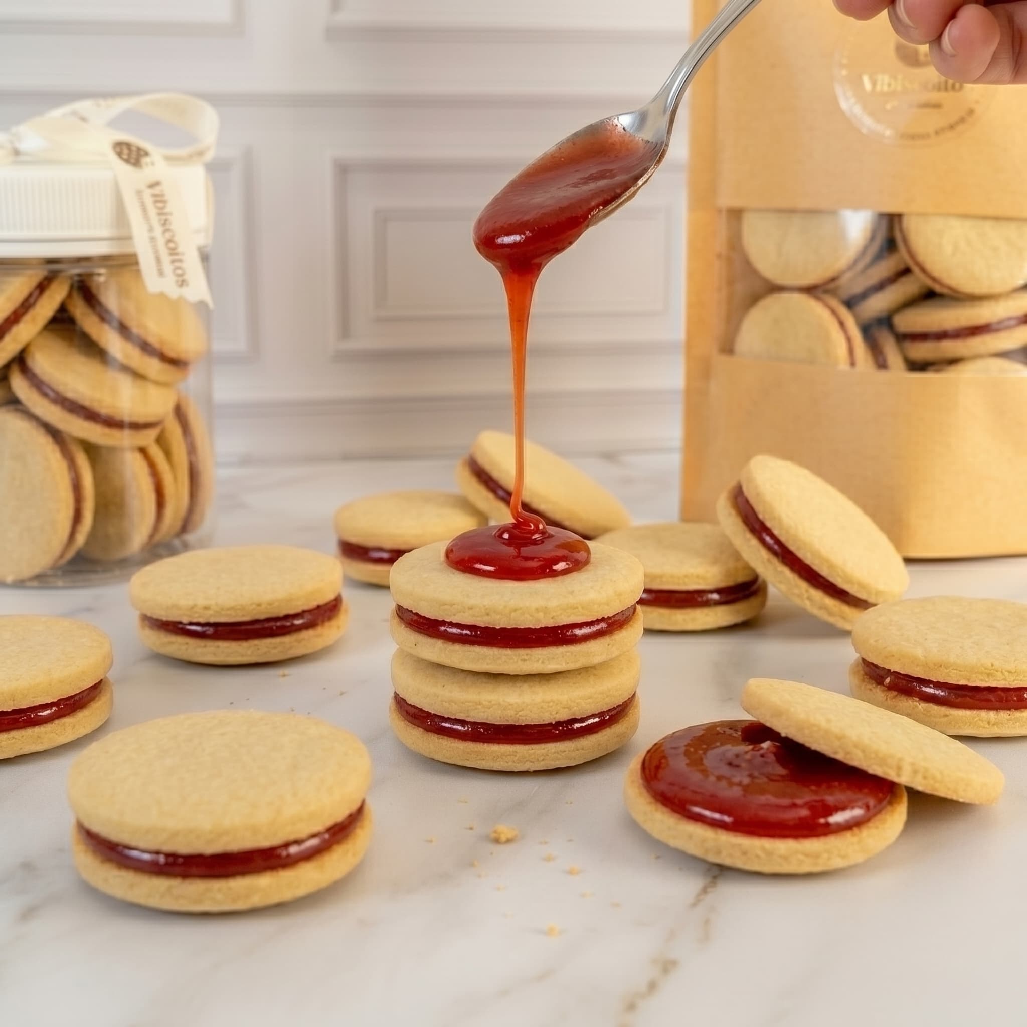 Biscoito Recheado de Goiabada — contexto