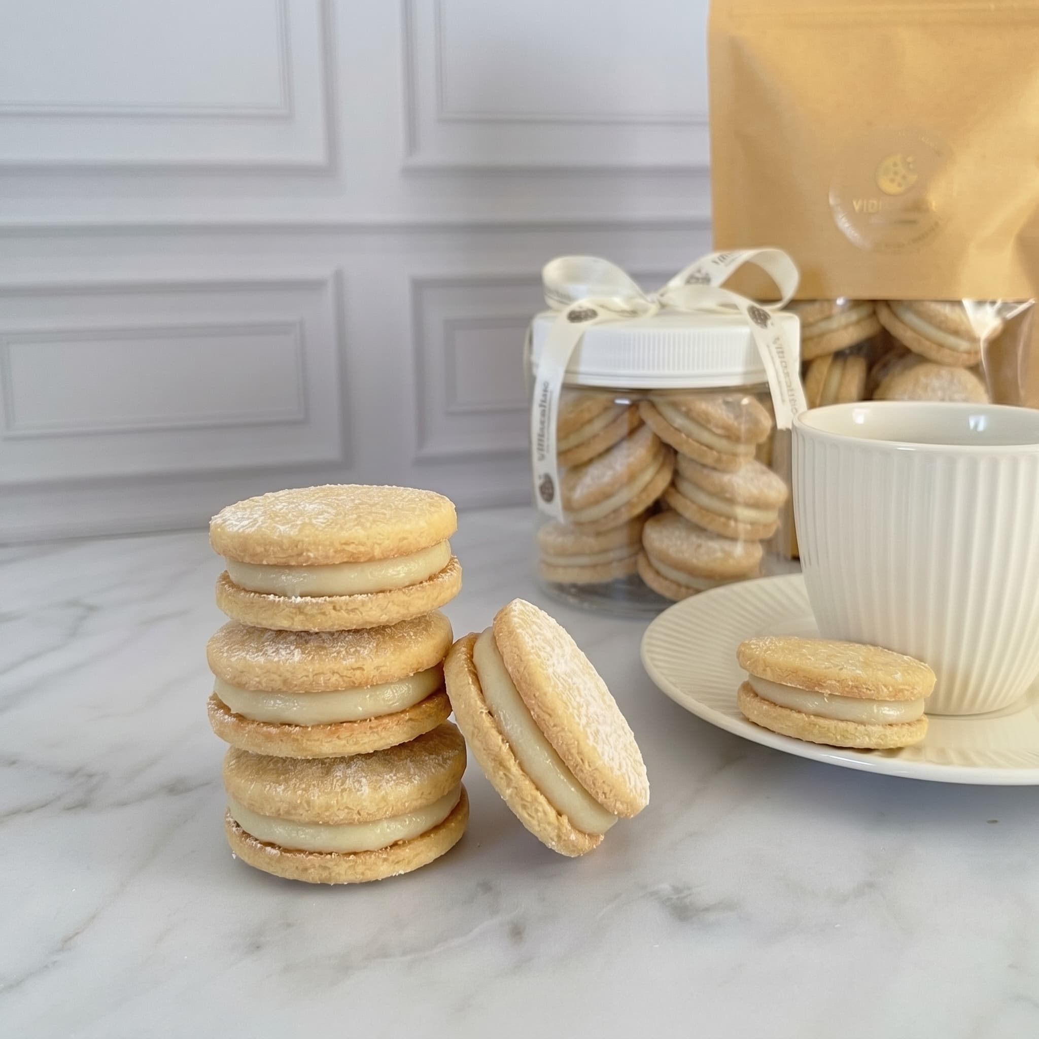Biscoito Recheado de Ninho — ViBiscoitos