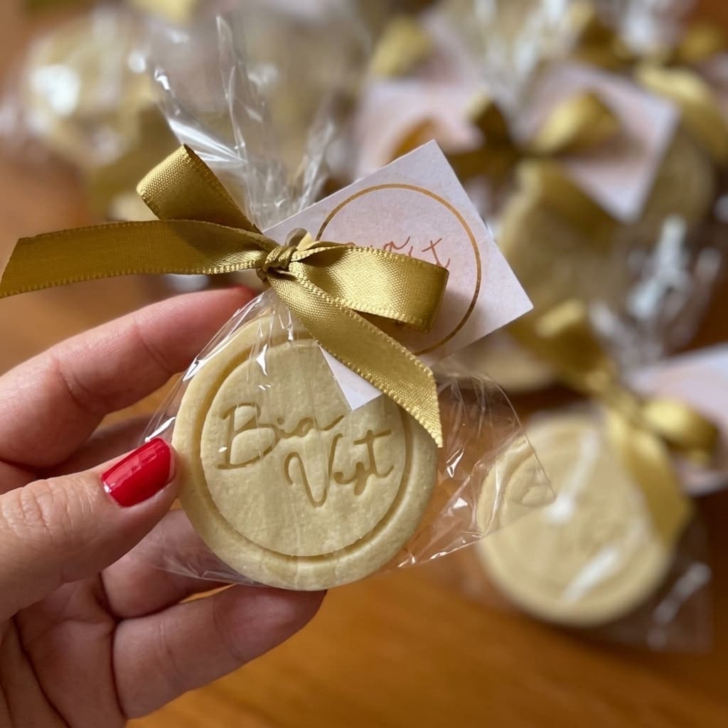 Biscoito com logomarca Boavest